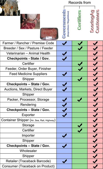 animal food chart